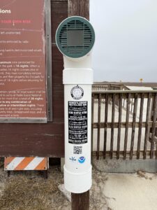 MRRP bin ready to collect fishing line