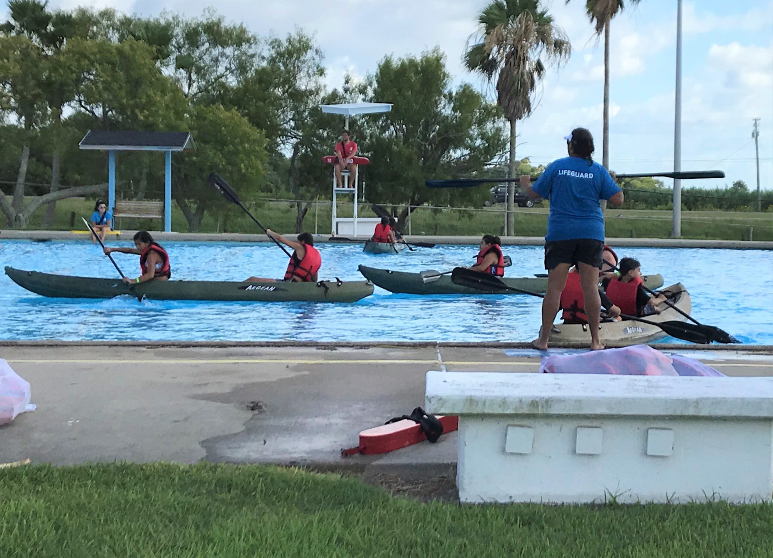 2018 YMCA camp about water safety for 10-14 year olds