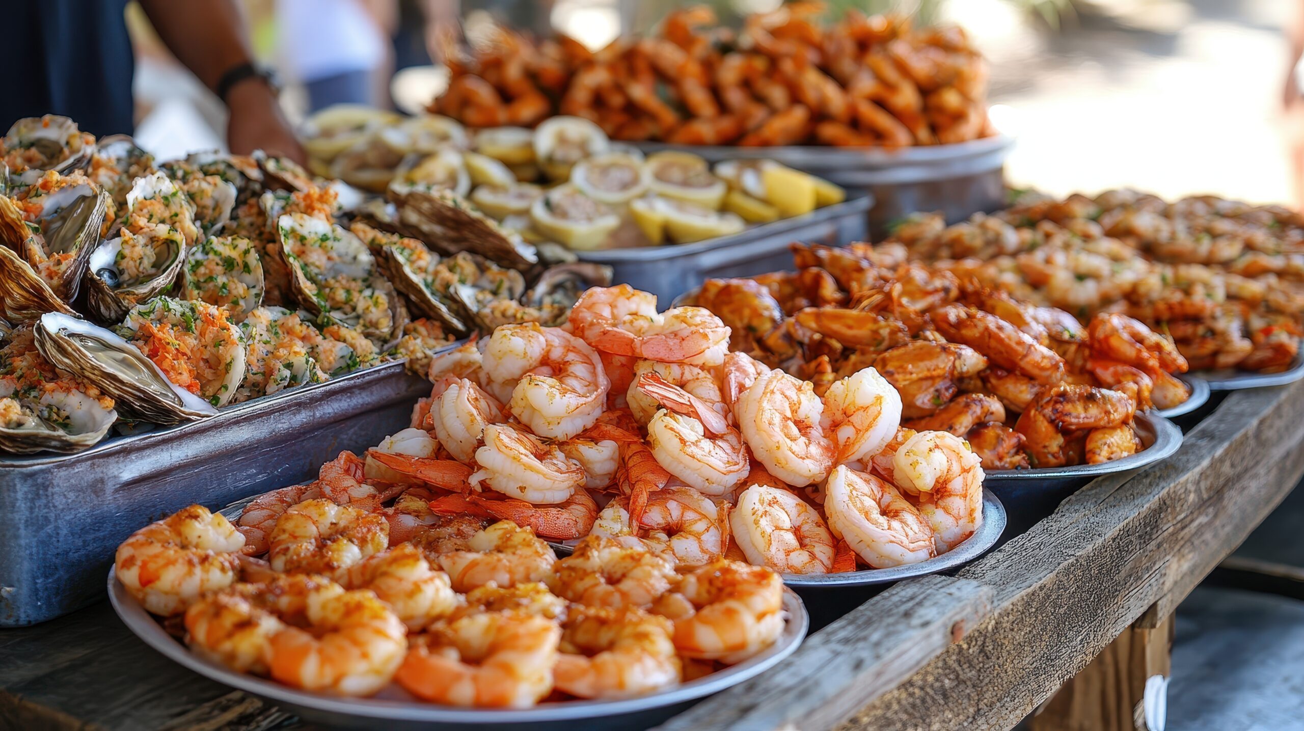 Seafood from Texas coast