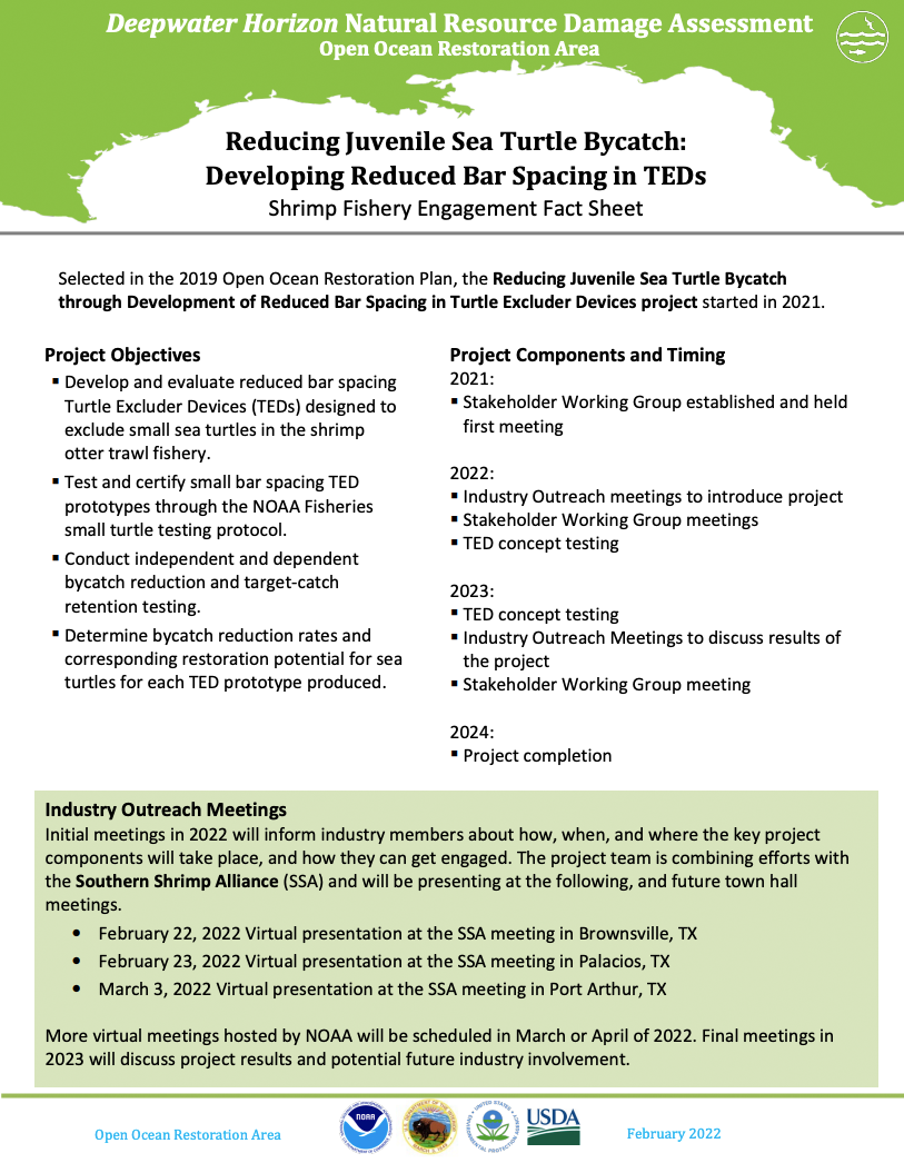 TEDs Bycatch Flyer