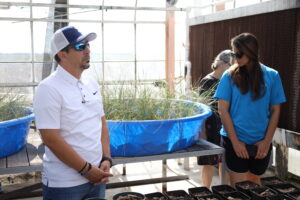 People learning about dune grasses for Plan-It