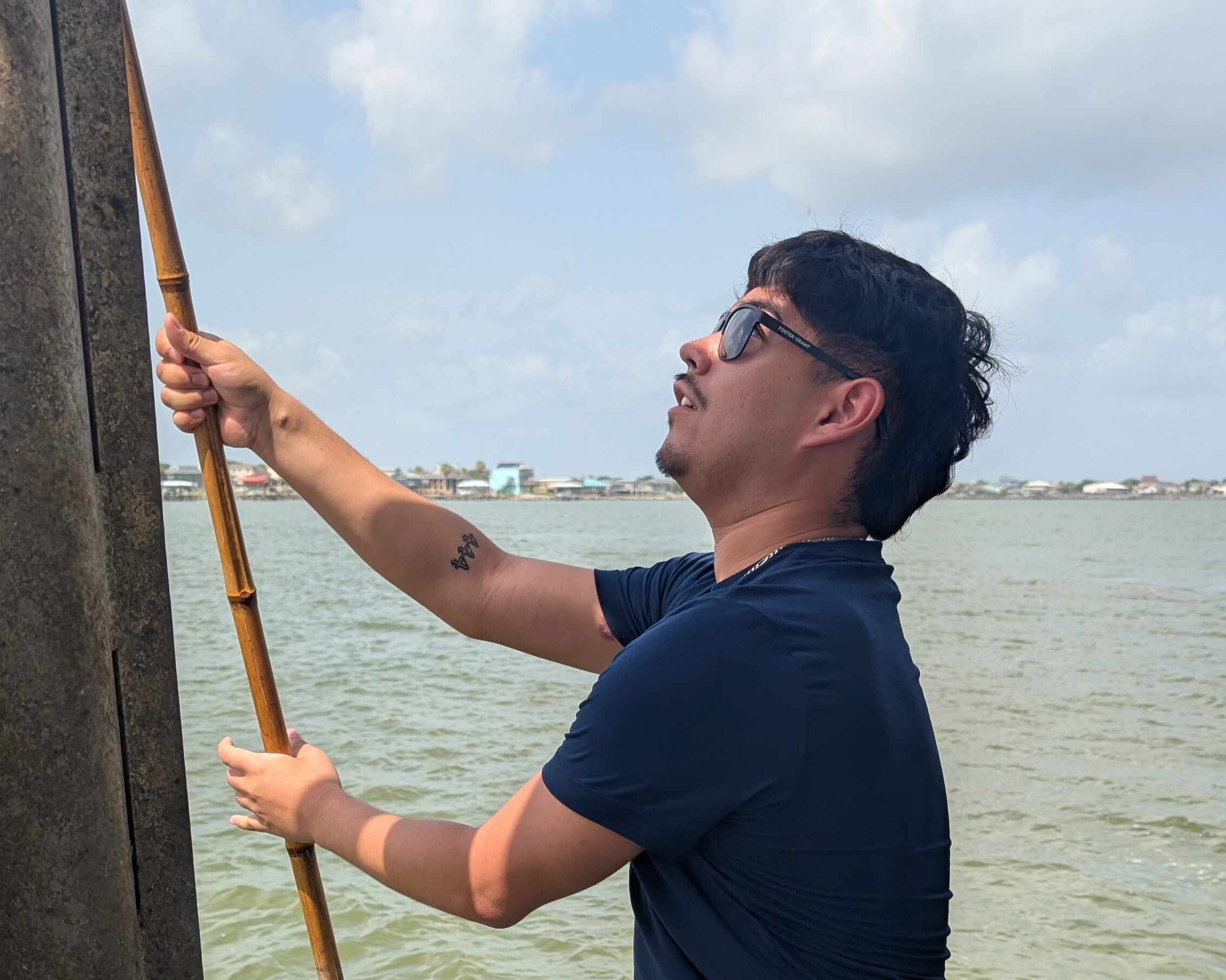 measuring environmental conditions and conducting field sampling.