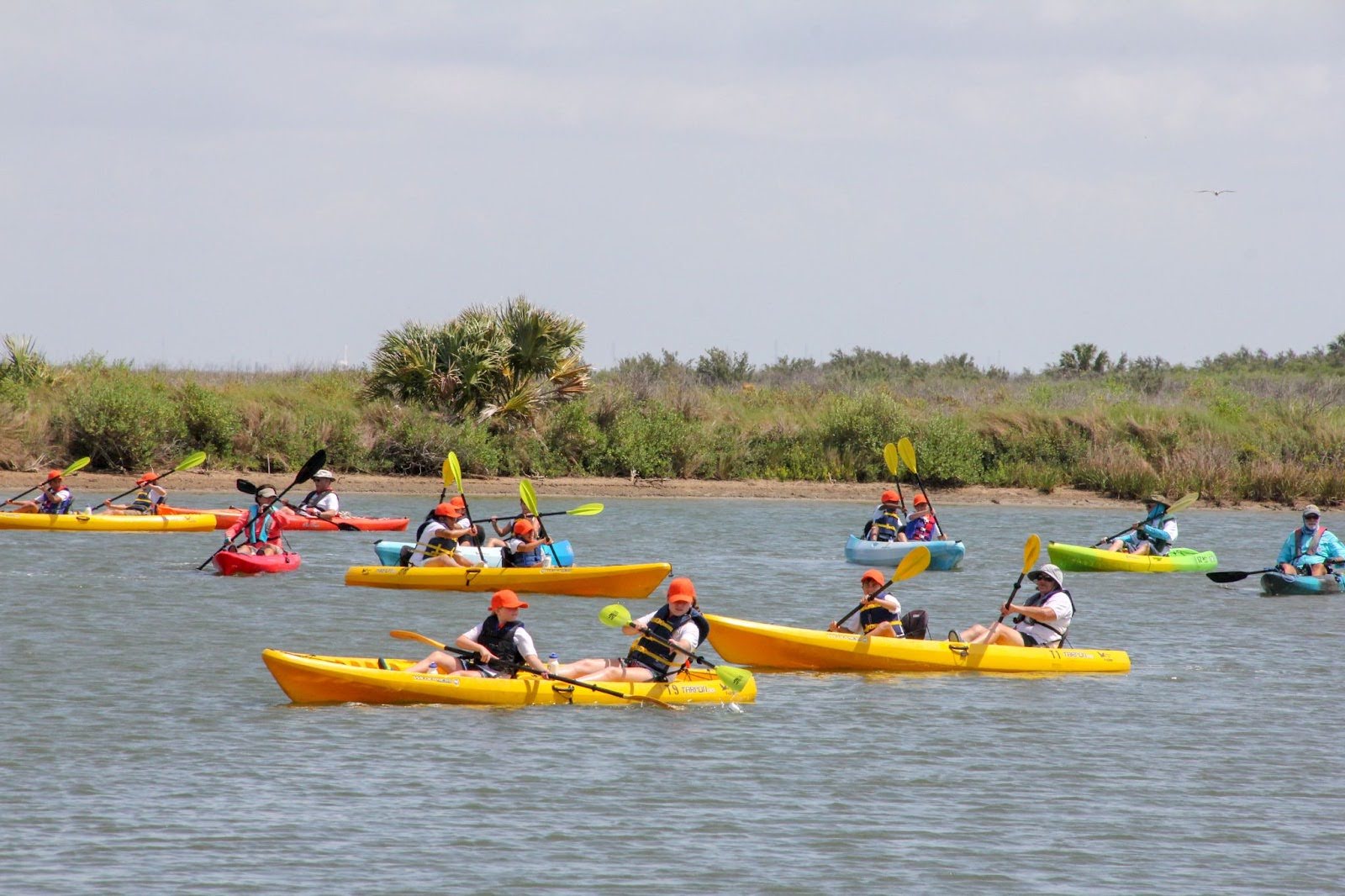 Kayaking at Camp Wild
